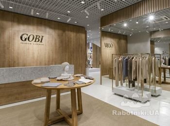 butik gobi. Выполнен нами под ключ. Есть рекомендации владельцев.