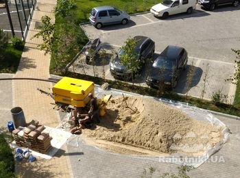 Правильна організація робіт за умов завершеного благоустрою. ЖК Паркленд.