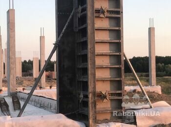 Опалубка щитова для колон, пілонів