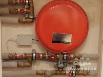 Узел переключения автономного и центрального отопления