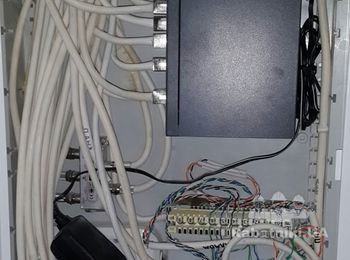 Приемники радио термостатов, скоммутированы в слаботочном щите.