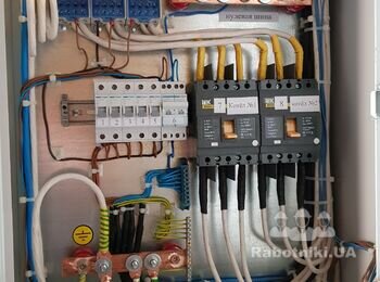 Силовой шкаф котельной 50кВт