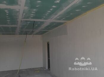 Штукатурка шпатлівка офіса