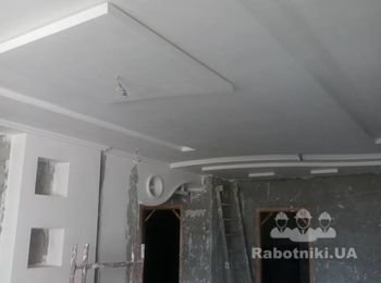 Шпаклевка помещений