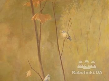 Фрагмент фрески "Осень"