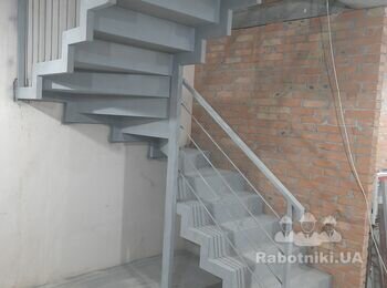 Лісники подвійний зиг-заг, рифлений лист 180 забіжні, поручні