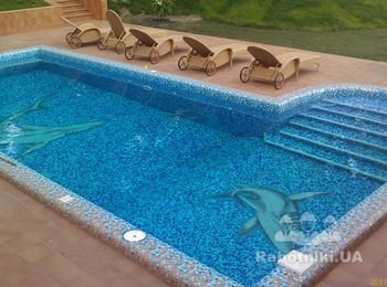 Наружный бассейн скиммерного типа 10Х4