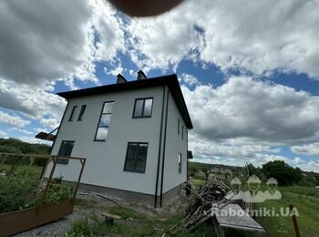 Козаровичі. Фасад барашек, підшивка піддашків та водостічна система