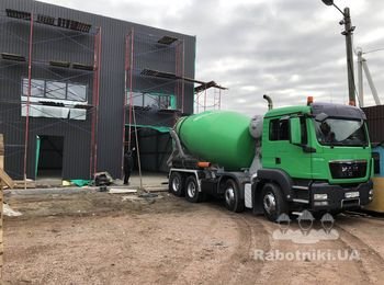 Устройство промышленного пола в складском комплексе. площадь - 1280м2