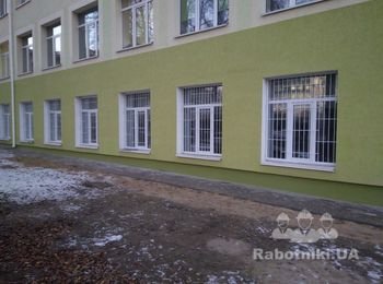 Изготовление и монтаж оконных решеток в ЗОШ №6 г. Житомир