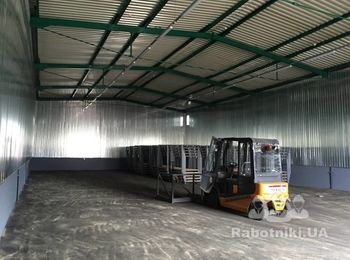Капитальный ремонт складского помещения ПрАТ "Ліктрави" г. Житомир