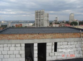 молниезащита плоской крыши