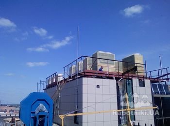 молниезащита плоской крыши