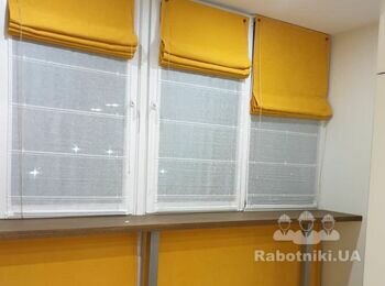 Римские шторы - изысканность в простоте.