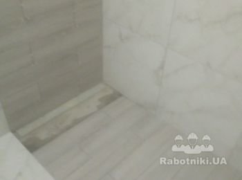 Ванная в новострое, Львовский квартал, 2019