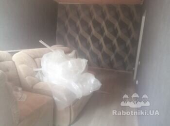 Поклейка обоев