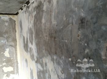 очистка стен от старой шпаклёвки до бетона