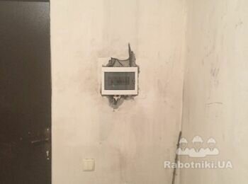 Встановлення щитка в поглиблення