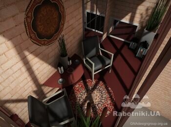 Дизайн на балконі GNAdesigngroup.org.ua
