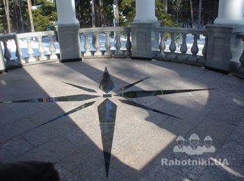Мозаика из гранита