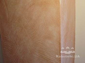 декоративна штукатурка з простих матеріалів