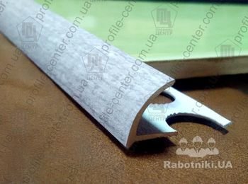Алюминиевый профиль для плитки. Наружный угловой профиль. Предназначен для декоративной обработки краев и стыков керамической плитки. Для плитки на 8-10 мм и 12 мм. Представлены в аноде (серебро, золото, бронза). Длина 2,7м.