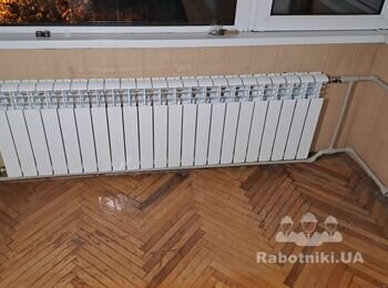 22 секційний радіатор та як його підключати