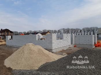 Строительство дома 260 м кв.