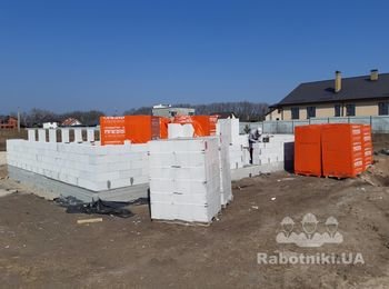 Кладка газобетона Черкаси