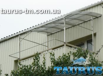 Навес балкона из н/ж стали 
TAURUS-tm.com.ua
+38 098 024 24 48