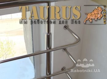 Ограждение окна и витражей из н/ стали TAURUS (Смела)