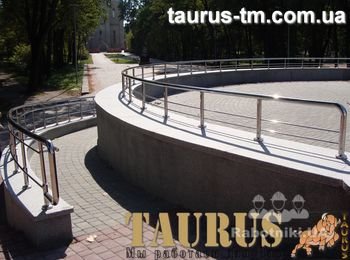 Внешние ограждения из н/ж стали TAURUS