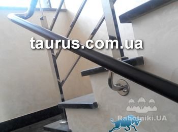 Перила із деревом + н/ж сталь під ключ від виробника TAURUS.com.ua
+380980242448