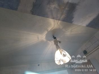 Фото со светом для оценки ровности.