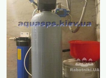Умягчение воды с. Петровское (Жесткость на входе - 13 мг-экв/л)