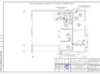 Проект холодне та гаряче водопостачання