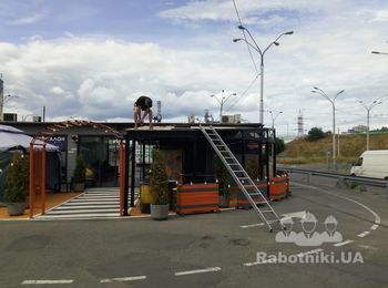 монтаж металлоконструкций,крыш.