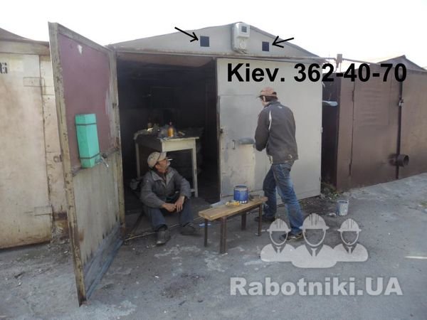 Покраска гаража цена за квадратный метр в Екатеринбурге