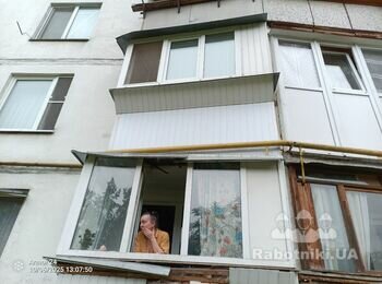 Так виглядає обшивка балкона після відновлення.