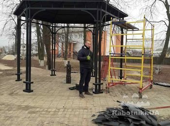 в процессе работы,бювет  г.Борисполь