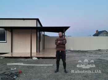 Веранда возле домика, с.Новосилки, Вышгородский р-н, Киевская обл.