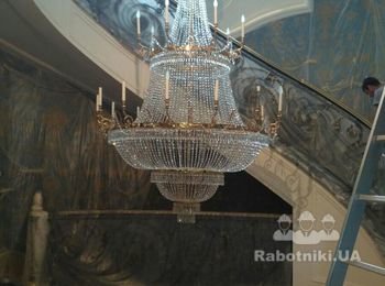 Электроподъемник для люстры пос. Конча-Заспа
