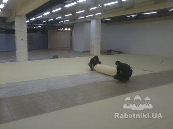 Устройство напольных покрытий