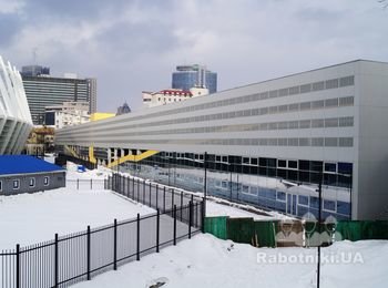 Строительство зона гостеприимства для ЕВРО 2012