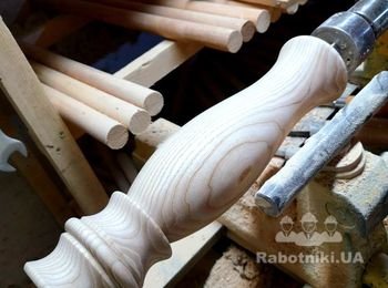 Ножка-колонна для табуретки. Прим.400хф65мм