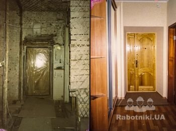 коридор ДО и ПОСЛЕ