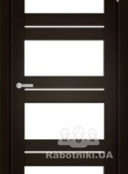 M-302 2230 грн. Цена указана за дверной блок: полотно (2000x600, 700, 800 мм.), дверной короб телескопический, наличник с одной стороны (на выбор плоский или округленный), стекло сатин - белое матовое, уплотнитель дверного короба, комплект петель OTLAV (Италия) и механизм AGB (Италия)