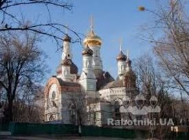 Соборный храм преподобного Сергея Радонежского, ул. Уманская, 14, г.Киев.