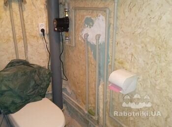 Добавление насоса в квартире верхний этаж