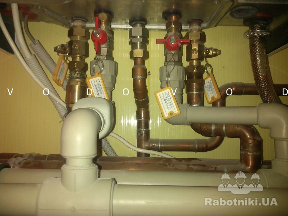 Обвязка Газового Двухконтурного Котла Полипропиленом Фото